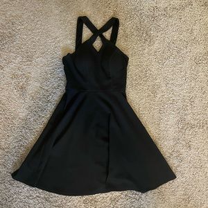 Elegant Black Women's Dress